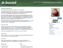 Tablet Screenshot of beta.boost.org